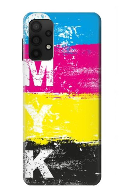 S3930 Cyan Magenta Yellow Key Funda Carcasa Case para Samsung Galaxy A32 4G