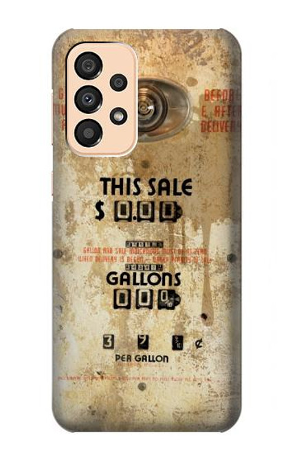 S3954 Vintage Gas Pump Funda Carcasa Case para Samsung Galaxy A33 5G