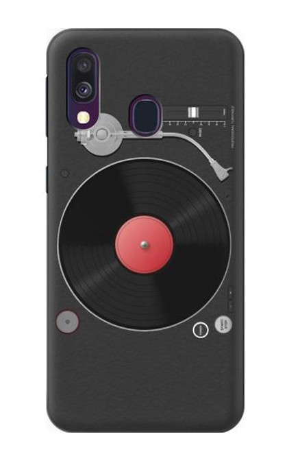 S3952 Turntable Vinyl Record Player Graphic Funda Carcasa Case para Samsung Galaxy A40