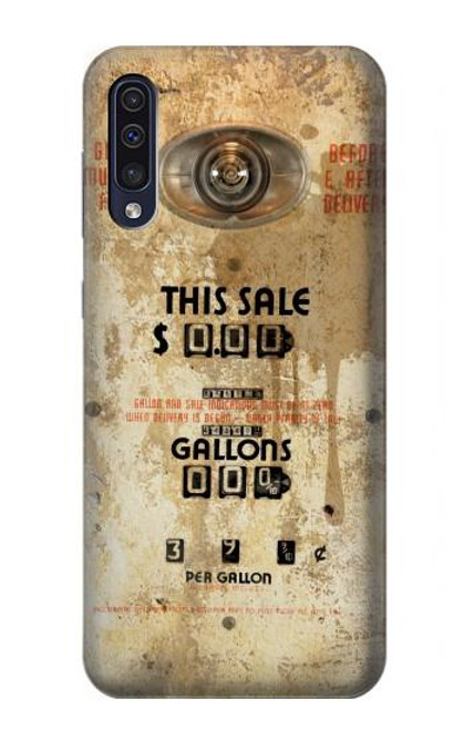 S3954 Vintage Gas Pump Funda Carcasa Case para Samsung Galaxy A50