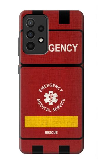 S3957 Emergency Medical Service Funda Carcasa Case para Samsung Galaxy A52, Galaxy A52 5G