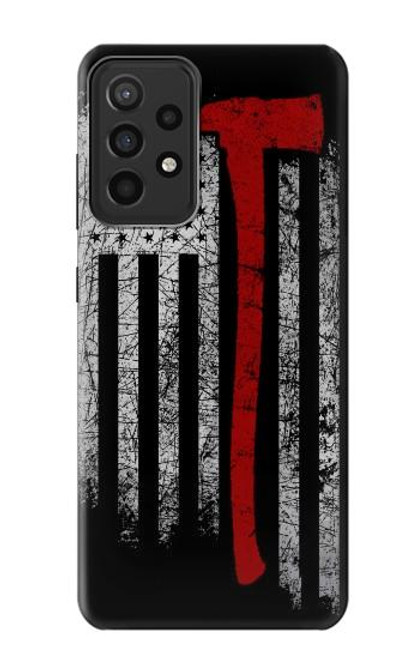 S3958 Firefighter Axe Flag Funda Carcasa Case para Samsung Galaxy A52s 5G