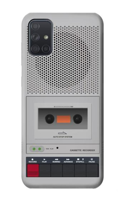 S3953 Vintage Cassette Player Graphic Funda Carcasa Case para Samsung Galaxy A71 5G