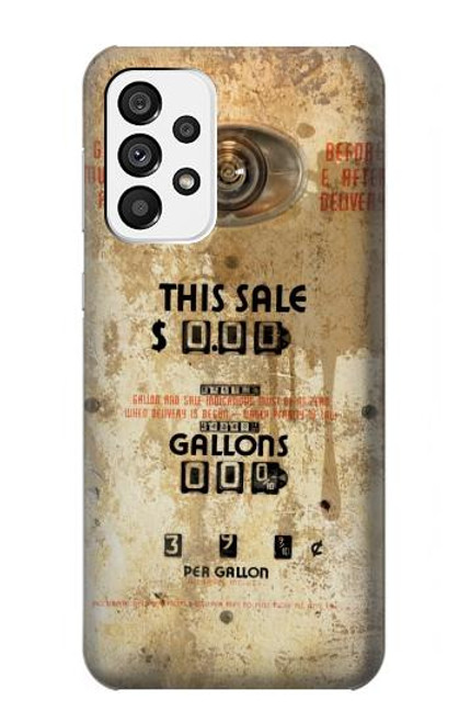 S3954 Vintage Gas Pump Funda Carcasa Case para Samsung Galaxy A73 5G