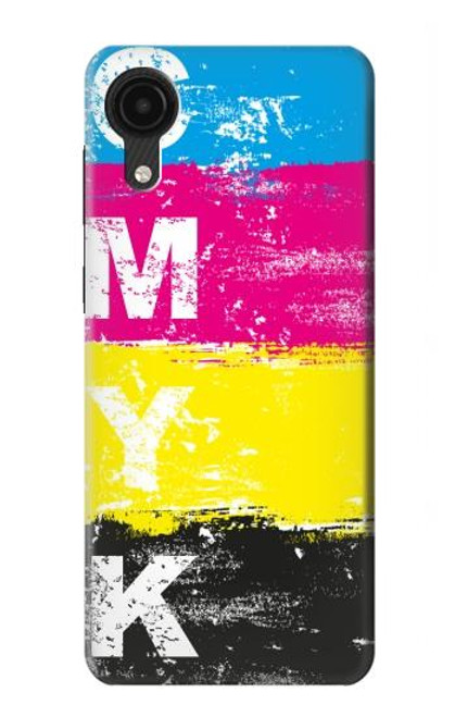 S3930 Cyan Magenta Yellow Key Funda Carcasa Case para Samsung Galaxy A03 Core