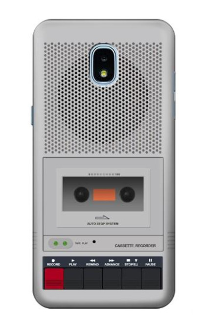 S3953 Vintage Cassette Player Graphic Funda Carcasa Case para Samsung Galaxy J3 (2018), J3 Star, J3 V 3rd Gen, J3 Orbit, J3 Achieve, Express Prime 3, Amp Prime 3