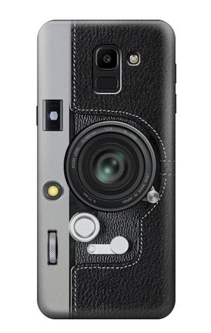 S3922 Camera Lense Shutter Graphic Print Funda Carcasa Case para Samsung Galaxy J6 (2018)