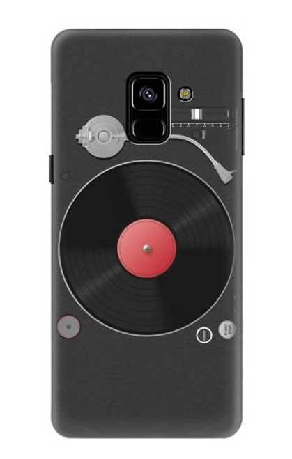 S3952 Turntable Vinyl Record Player Graphic Funda Carcasa Case para Samsung Galaxy A8 (2018)