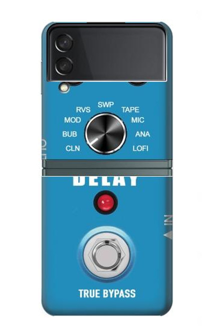 S3962 Guitar Analog Delay Graphic Funda Carcasa Case para Samsung Galaxy Z Flip 3 5G