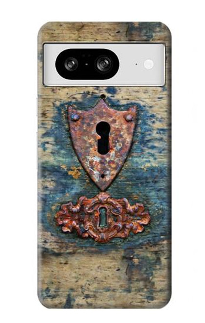 S3955 Vintage Keyhole Weather Door Funda Carcasa Case para Google Pixel 8