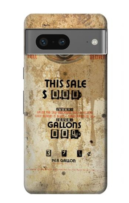 S3954 Vintage Gas Pump Funda Carcasa Case para Google Pixel 7