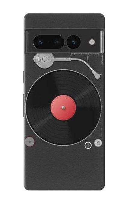 S3952 Turntable Vinyl Record Player Graphic Funda Carcasa Case para Google Pixel 7 Pro