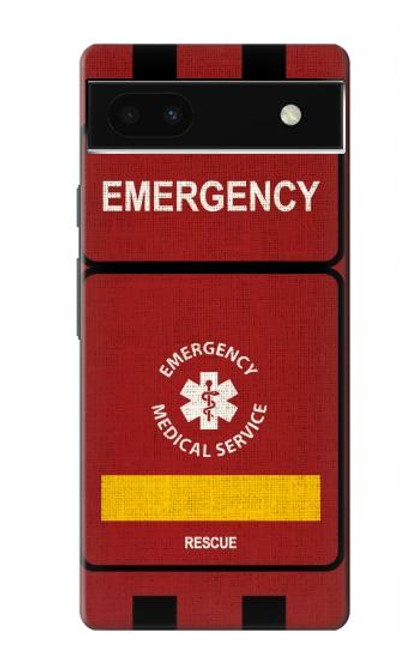 S3957 Emergency Medical Service Funda Carcasa Case para Google Pixel 6a