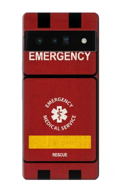 S3957 Emergency Medical Service Funda Carcasa Case para Google Pixel 6 Pro