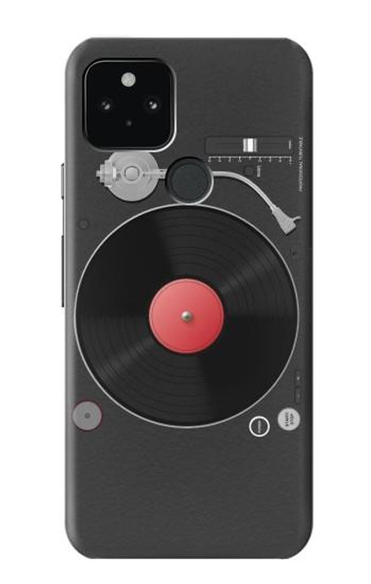 S3952 Turntable Vinyl Record Player Graphic Funda Carcasa Case para Google Pixel 5