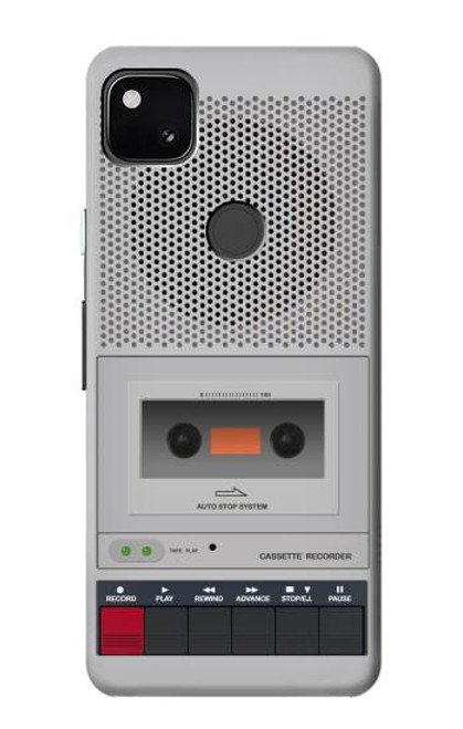 S3953 Vintage Cassette Player Graphic Funda Carcasa Case para Google Pixel 4a