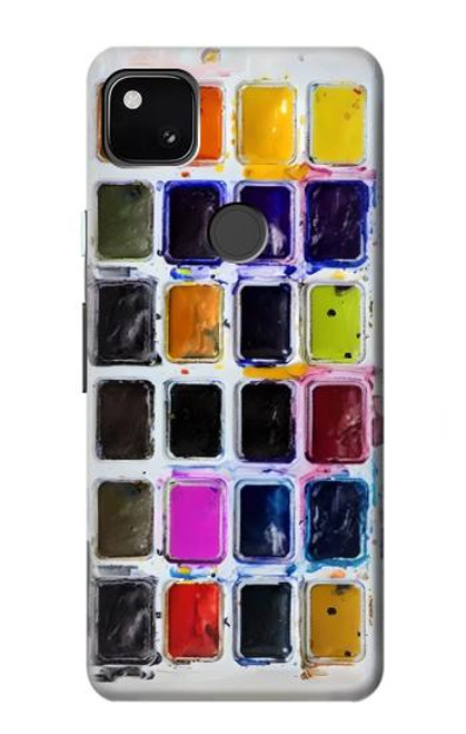 S3956 Watercolor Palette Box Graphic Funda Carcasa Case para Google Pixel 4a