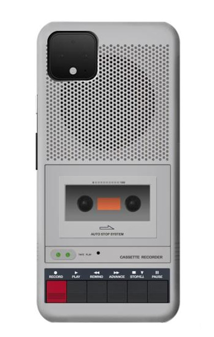 S3953 Vintage Cassette Player Graphic Funda Carcasa Case para Google Pixel 4