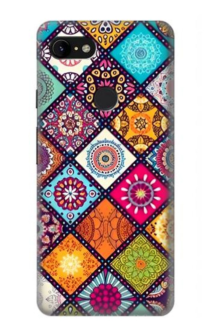 S3943 Maldalas Pattern Funda Carcasa Case para Google Pixel 3 XL