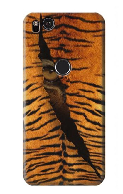 S3951 Tiger Eye Tear Marks Funda Carcasa Case para Google Pixel 2