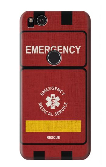 S3957 Emergency Medical Service Funda Carcasa Case para Google Pixel 2