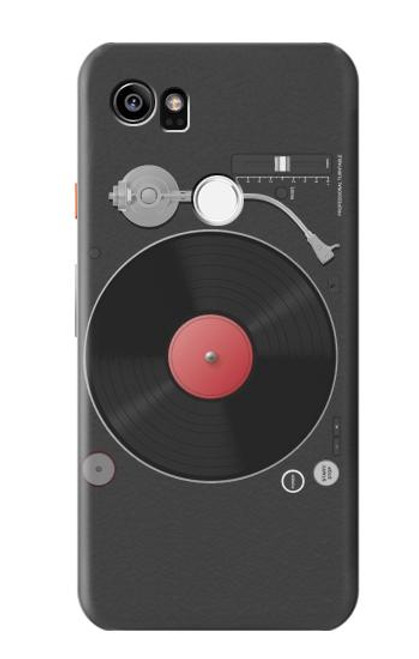 S3952 Turntable Vinyl Record Player Graphic Funda Carcasa Case para Google Pixel 2 XL