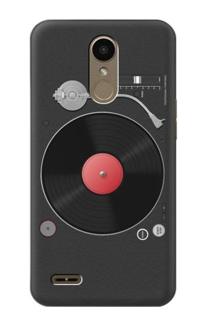 S3952 Turntable Vinyl Record Player Graphic Funda Carcasa Case para LG K10 (2018), LG K30