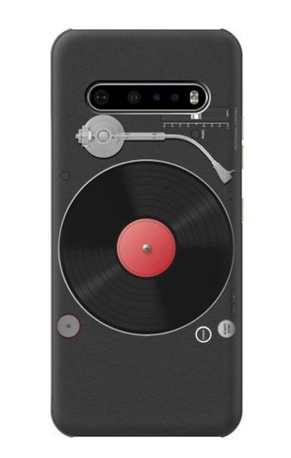 S3952 Turntable Vinyl Record Player Graphic Funda Carcasa Case para LG V60 ThinQ 5G