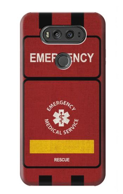 S3957 Emergency Medical Service Funda Carcasa Case para LG V20