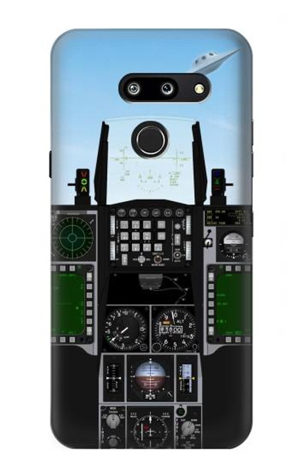 S3933 Fighter Aircraft UFO Funda Carcasa Case para LG G8 ThinQ