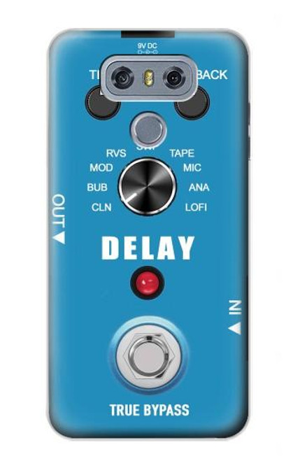 S3962 Guitar Analog Delay Graphic Funda Carcasa Case para LG G6