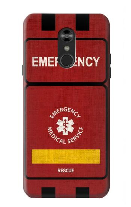 S3957 Emergency Medical Service Funda Carcasa Case para LG Q Stylo 4, LG Q Stylus