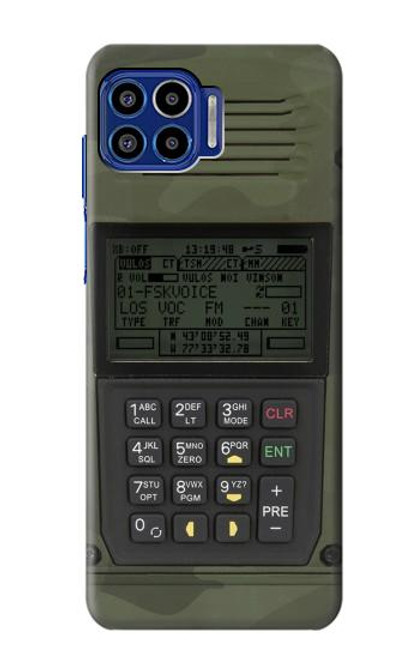 S3959 Military Radio Graphic Print Funda Carcasa Case para Motorola One 5G