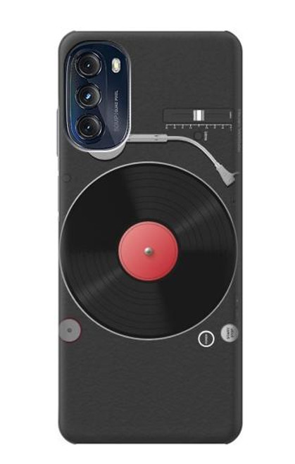 S3952 Turntable Vinyl Record Player Graphic Funda Carcasa Case para Motorola Moto G (2022)