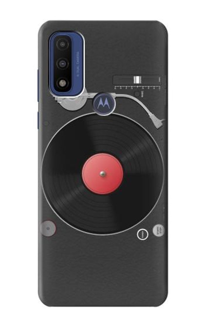 S3952 Turntable Vinyl Record Player Graphic Funda Carcasa Case para Motorola G Pure