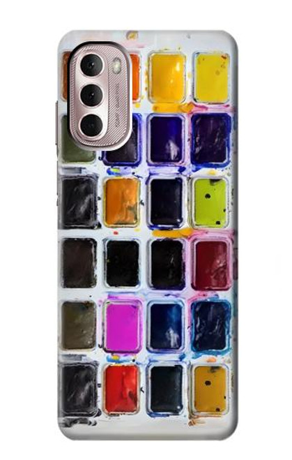 S3956 Watercolor Palette Box Graphic Funda Carcasa Case para Motorola Moto G Stylus 4G (2022)