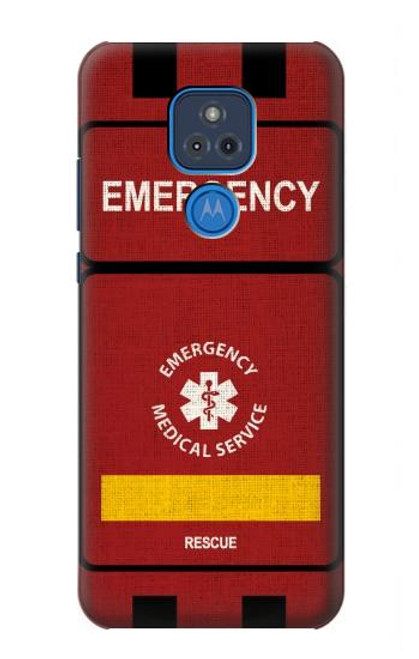 S3957 Emergency Medical Service Funda Carcasa Case para Motorola Moto G Play (2021)