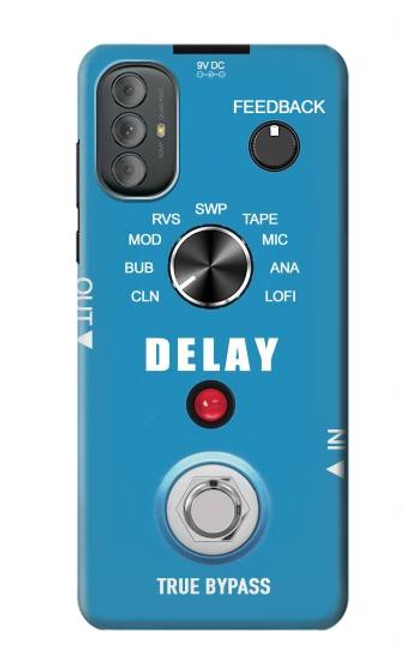 S3962 Guitar Analog Delay Graphic Funda Carcasa Case para Motorola Moto G Power 2022, G Play 2023