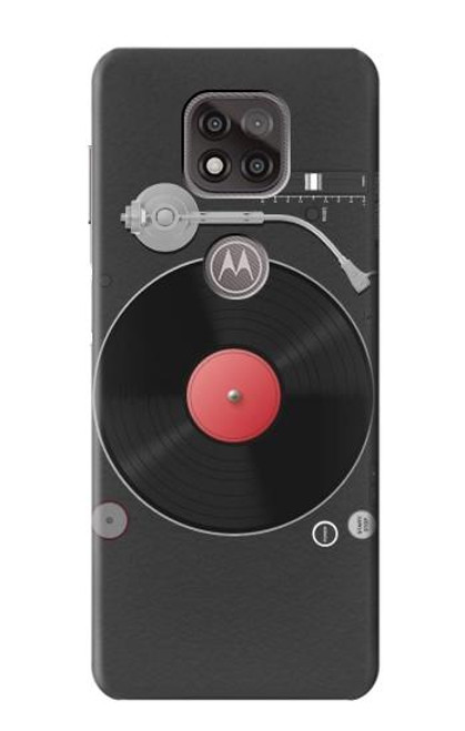 S3952 Turntable Vinyl Record Player Graphic Funda Carcasa Case para Motorola Moto G Power (2021)