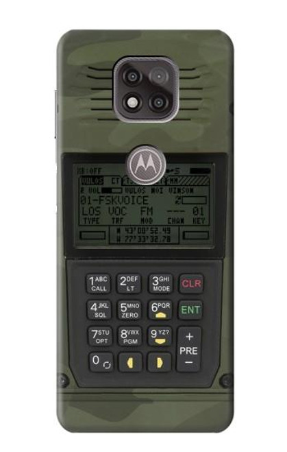 S3959 Military Radio Graphic Print Funda Carcasa Case para Motorola Moto G Power (2021)