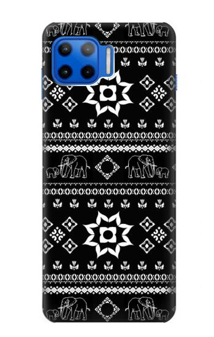 S3932 Elephant Pants Pattern Funda Carcasa Case para Motorola Moto G 5G Plus