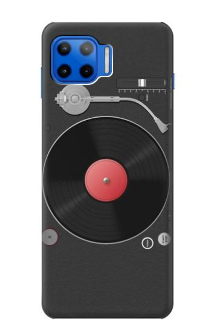 S3952 Turntable Vinyl Record Player Graphic Funda Carcasa Case para Motorola Moto G 5G Plus