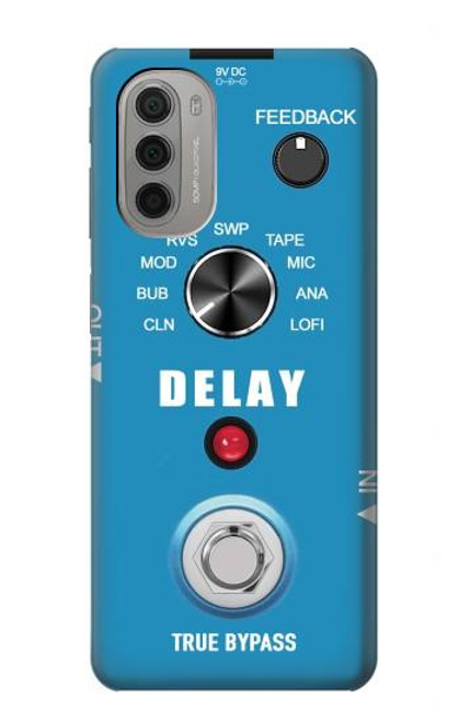 S3962 Guitar Analog Delay Graphic Funda Carcasa Case para Motorola Moto G51 5G