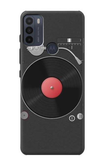 S3952 Turntable Vinyl Record Player Graphic Funda Carcasa Case para Motorola Moto G50