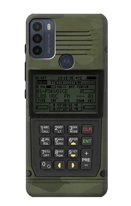 S3959 Military Radio Graphic Print Funda Carcasa Case para Motorola Moto G50