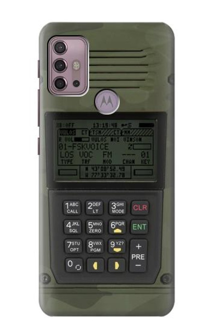S3959 Military Radio Graphic Print Funda Carcasa Case para Motorola Moto G30, G20, G10