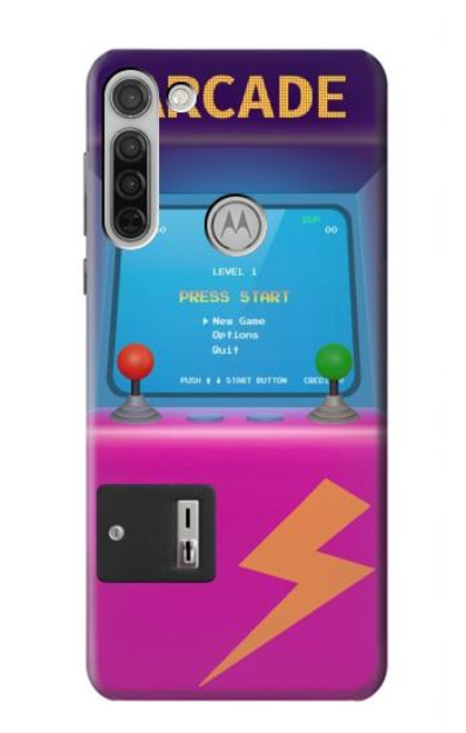 S3961 Arcade Cabinet Retro Machine Funda Carcasa Case para Motorola Moto G8