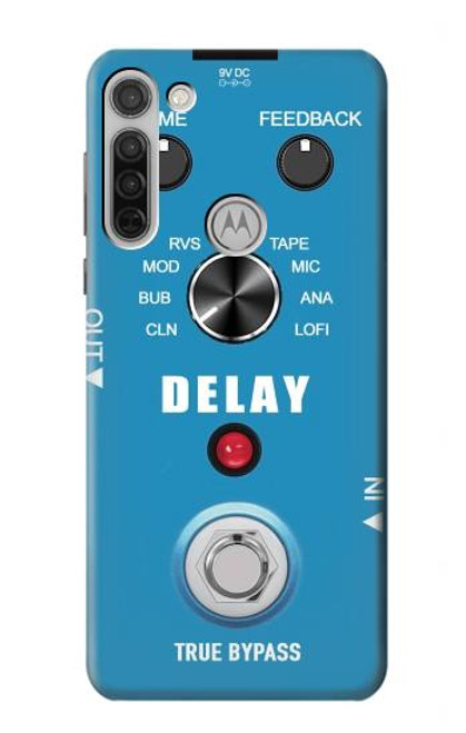 S3962 Guitar Analog Delay Graphic Funda Carcasa Case para Motorola Moto G8