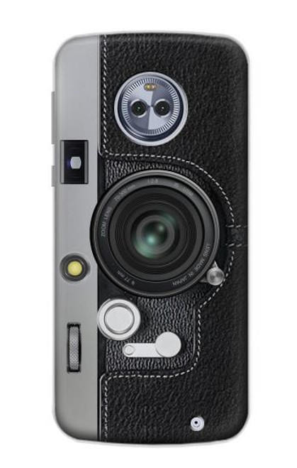 S3922 Camera Lense Shutter Graphic Print Funda Carcasa Case para Motorola Moto X4