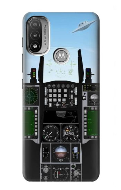 S3933 Fighter Aircraft UFO Funda Carcasa Case para Motorola Moto E20,E30,E40